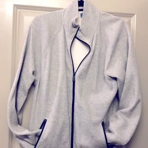 Mens J.Crew Fleece Knit Jacket